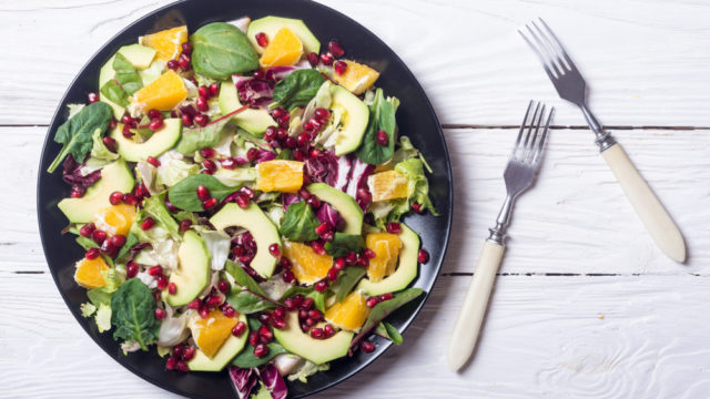 Sałatka z granatem i cytrusami